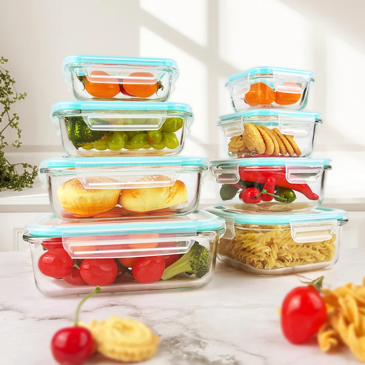 Lunch Box Leakproof Airtight Microwave