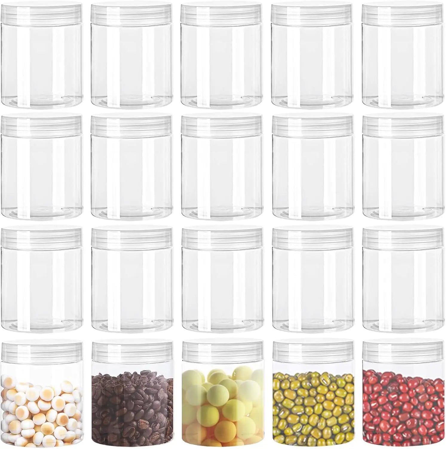 Containers for Candy 20 Pack 4oz