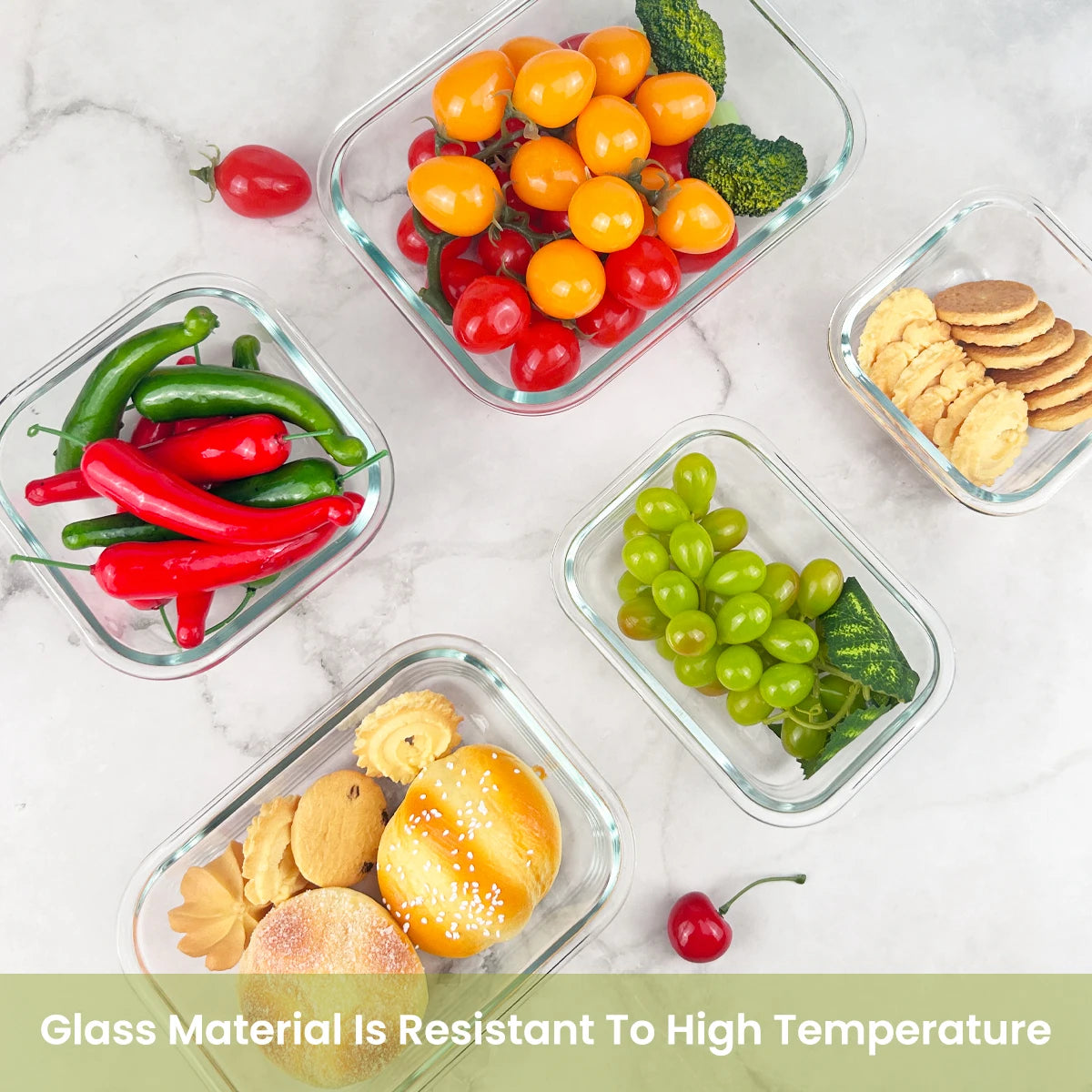 Lunch Box Leakproof Airtight Microwave