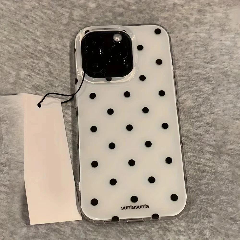 Polka Dot Phone Case For iPhone