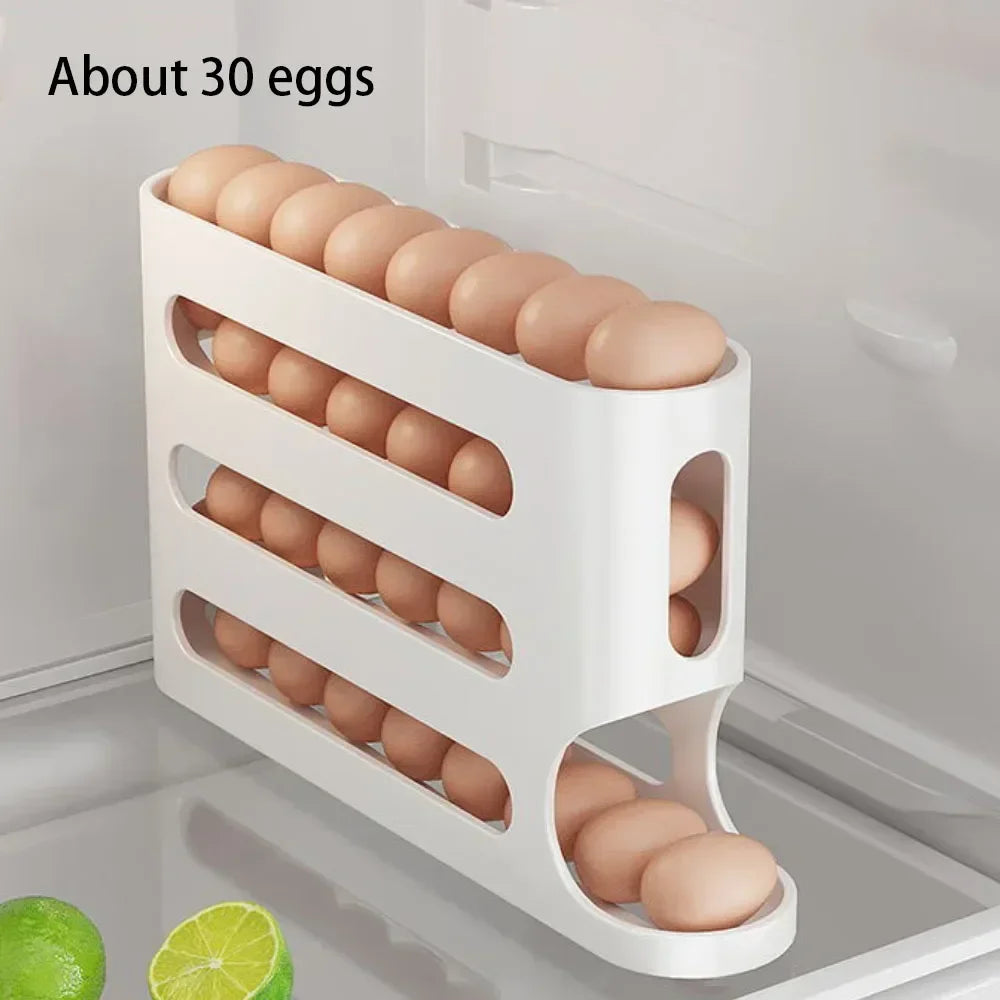 Rack Fridge Egg Storage Box 4 Layers