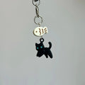 Phone Pendant Cute Black Cat