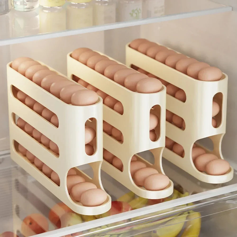 Rack Fridge Egg Storage Box 4 Layers