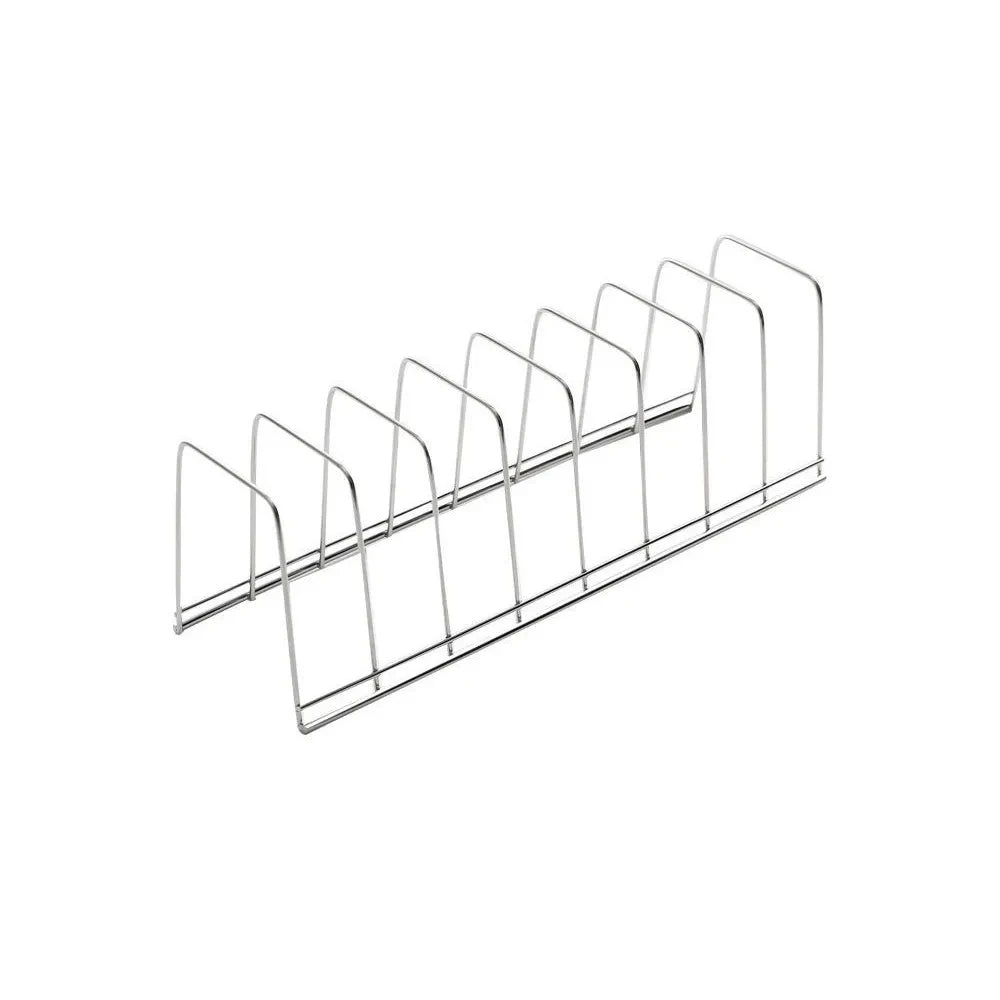 Multipurpose Silver Plates Storage Rack