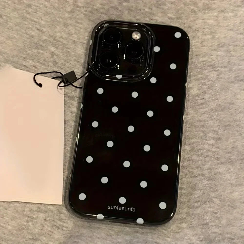 Polka Dot Phone Case For iPhone