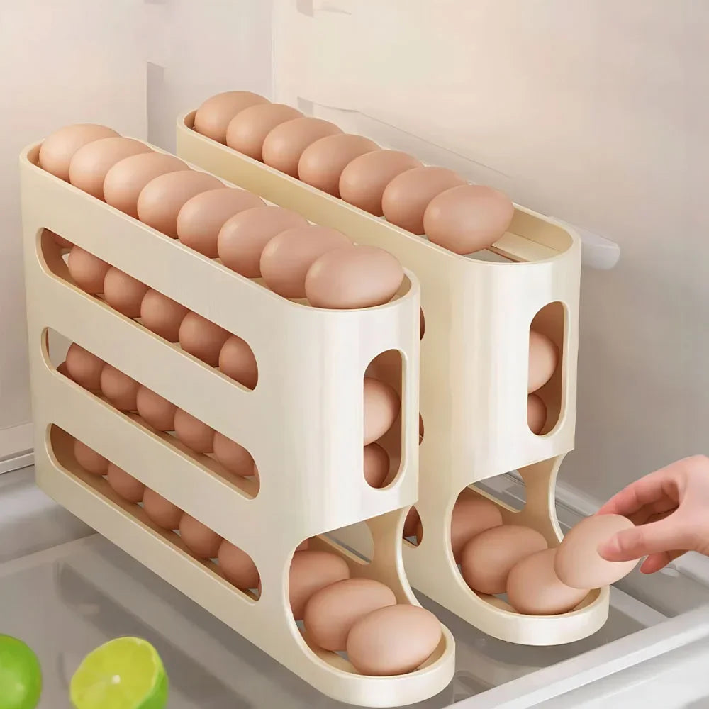 Rack Fridge Egg Storage Box 4 Layers