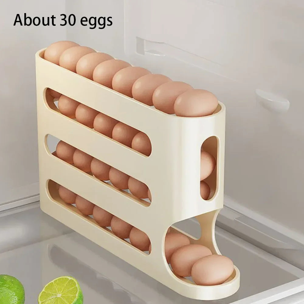 Rack Fridge Egg Storage Box 4 Layers