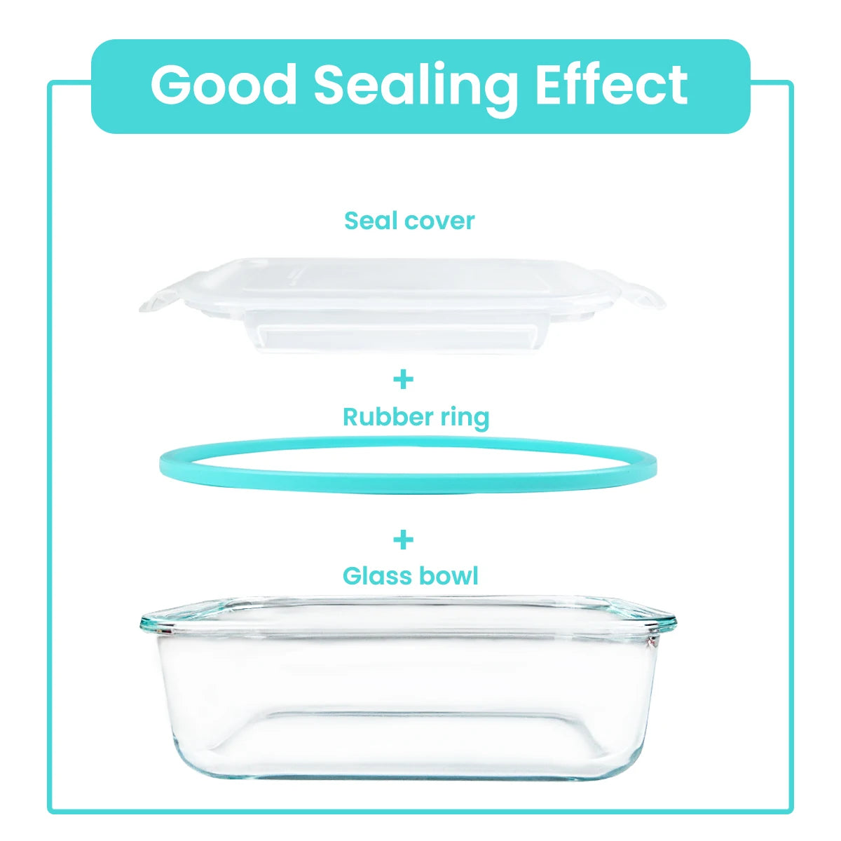 Lunch Box Leakproof Airtight Microwave