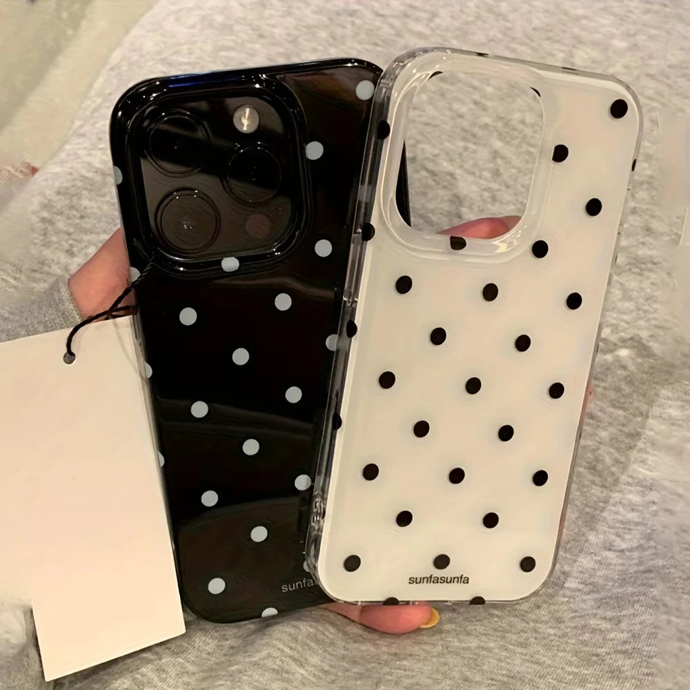 Polka Dot Phone Case For iPhone