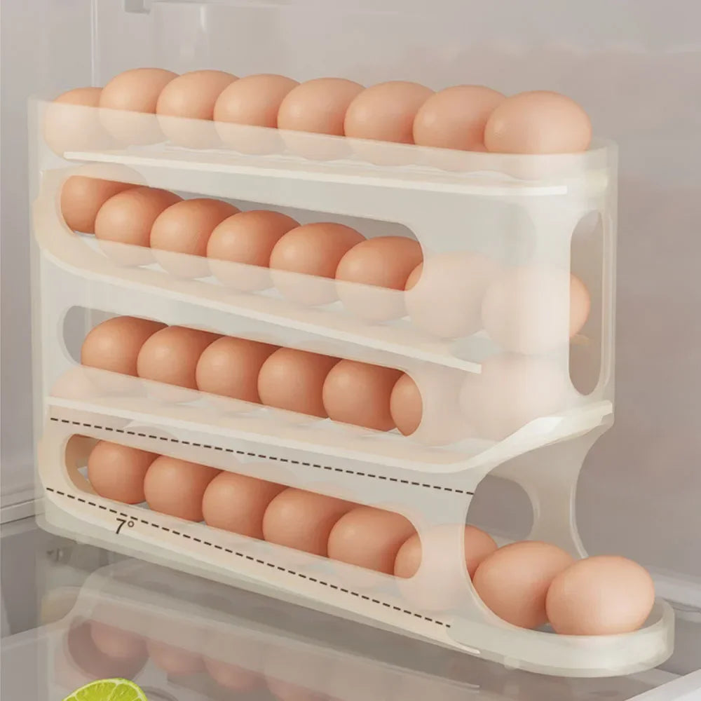 Rack Fridge Egg Storage Box 4 Layers